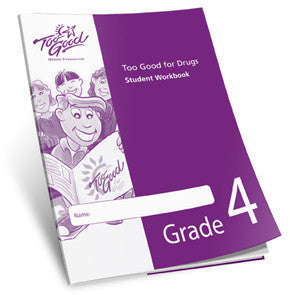 Too Good for Drugs Grade 4 Student Workbook English - Pack of 25