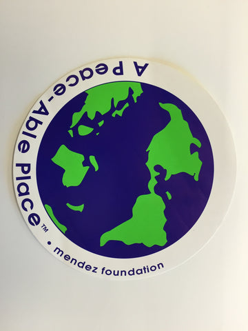 A Peace-Able Place Sticker