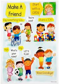 Make A Friend Poster