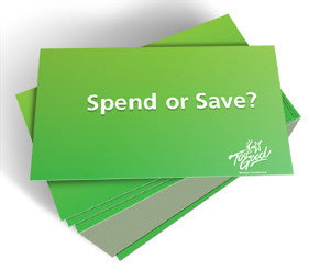 Spend or Save Cards