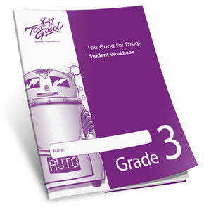 Too Good for Drugs Grade 3 Student Workbook English - Pack of 25