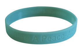 "Building A Peace-Able Place" Silicone Bracelet